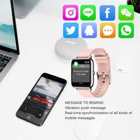 Smart watch Bluetooth Uhr Fitness Tracker mit Blutdruckmessung Fitness Armband mit Pulsuhr Schlafmonitor Schrittzähler