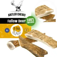 RF - DEER Damhirschgeweih S 18-35g 9-11cm SOFT natürliches Geweih, Öko Kausnack für Hunde, gesundes Kauspielzeug, Kauknochen für Genuss, Zahnpflege