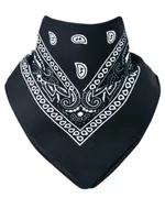 Bandana Paisley Schwarz