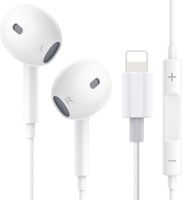 In-Ear Kopfhörer Lightning Für Apple iPhone X 11 12 13 14 PRO MAX PLUS iPad Headset Mikrofon Kabelgebunden