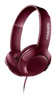 Philips On-Ear-Kopfhörer SHL3070RD/00, Kopfhörer, Kopfband, Musik, Rot, Verkabelt, Ohrumschließend