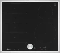 Neff T66STE4L0, N 90, Induktionskochfeld, 60 cm, Schwarz, Mit Rahmen aufliegend