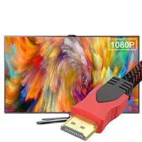 1.35 m HDMI kábel High Speed 2.0 Ethernet 4K Full HD 1080p 60Hz HDR 3D ARC 1,35 m PS3 PS4 PS5 Xbox TV monitor OLED LED PC Laptop Beamer Red Retoo