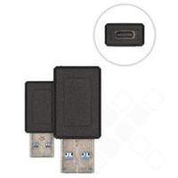 Goobay USB  3.0 Superspeed Adapter auf USB-C  - Plug and Play, OTG, abwärtskompatibel -  macht aus USB einen USB-C Anschluss