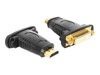 DeLOCK Adapter HDMI male > DVI 24+5 pin female - Videoanschluß - HDMI / DVI