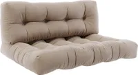 Palettenkissen Palettensofa Palettenpolster Kissen Polster Sitz+Rückenkissen Sand