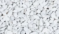 Splitt Bianco Carrara 8 - 12 mm weiß 25 kg