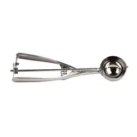 Eisportionierer EUROHOME Eislöffel aus rostfreiem Edelstahl, aufhängbarer Eiscremelöffel, Portionierer im edlen Design - spülmaschinengeeignet 21 cm