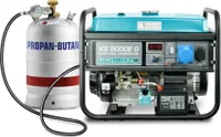 6500 W Gas- u. Benzin-Generator Stromaggregat Stromerzeuger KS 9000EG 1x16A 1х32