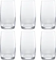 Longdrinkgläser - 380 ml - Glas - 6er Set
