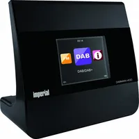 DABMAN i400 Kompaktní hybridní rádio DAB+ / FM / Internet / Bluetooth černé