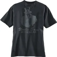 Uncle Sam T-Shirt schwarz Gr. XL