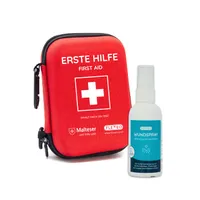 mantuuu® CPR Beatmungsmaske im 4er Set - praktisches Erste Hilfe Set mit  Einweghandschuhen - kleiner Schlüsselanhänger mit Karabiner… - mantuuu®