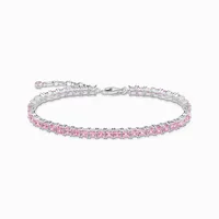 THOMAS SABO Armband pinke Steine A2029-051-9