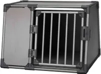 TRIXIE Hunde-Transportbox Größe L Aluminium Graphitgrau 39338