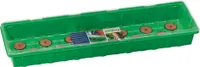 Romberg CLASSIC Anzuchthaus L PLUS COCO Grün 54 x 12 cm & 20 Kokos-Quelltabletten