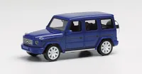 MERCEDES BENZ G blau, HER420280-002, Maßstab1/87, HERPA