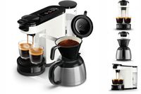 Kaffeemaschine 2 in 1 Senseo Switch Philips HD6592/05, 2 in 1 mit Filter und Pod, isolierte Verse, Crema Plus
