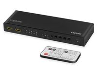 LogiLink Switch HDMI-Matrix 4x2-Port, 4K/60Hz,Scaler,HDR,ARC