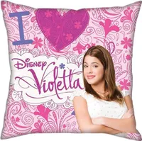 kissen Violetta Mädchen 40 cm Polyester rosa