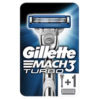Gillette Mach3 Turbo Rasierer für Männer, 1er Pack