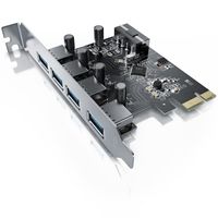 CSL 4 Port USB 3.0 PCI Express Controllerkarte 4 externe Schnittstellen / interner USB Hub