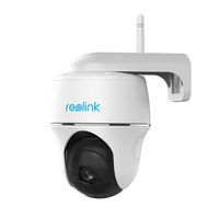 Reolink Argus PT 2K 4 MP  100% kabellose WLAN IP Überwachungskamera mit Akku- & Solarbetrieb, Schwenk & Neigung, inkl. 64 GB MicroSD Karte