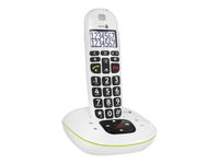 Doro Phone EASY 115 Schnurlostelefon mit Anrufbeantworter, Rufnummernanzeige, 10h Sprechzeit, 4 Tage Standby, Freisprechfunktion, DECT