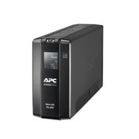 APC by Schneider Electric Back UPS PRO - BR650MI - USV 650VA (6 IEC Ausgänge, Multifunktionsdisplay, 1GB Netzwerk Datenleitungsschutz)