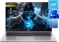 Acer Laptop | Acer i3 | 15,6" | Full HD | Intel i3 | 16 GB RAM | 512 GB SSD | Windows 11 | Office 2024 I Silber