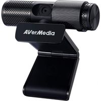 AVerMedia Live Streamer WEBCAM 313: Full HD 1080p, zwei eingebaute Mikrofone, Sicherheitslasche und 360º Rotation. Ideale Telearbeit, Videokonferenzen