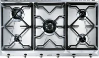 Smeg Contemporanea Srv596gh5 Gaskochfeld 90 Cm Silber  Silber One Size