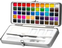 Aquarellfarben, Aquarellmalerei Künstler Set 50 Farben