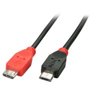 Lindy USB 2.0 Kabel Typ Micro-B/Micro-B M/M OTG 2m