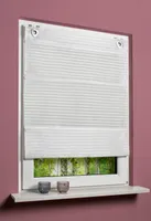 Home Wohnideen Magnetrollo Deko Querstreifen 1 teilig 130 x 60 cm Wollweiss