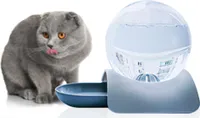 Wasserspender und Futterautomat,für Katzen Hunde Haustier