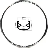 MACH1 Concept Alu Rennrad Fixi Felge Felgenring V-Brake 28 LOCH 622-13