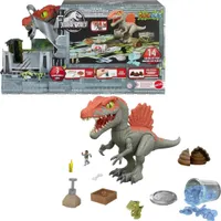 Mattel HTP71 Jurassic World Spinosaurus Crushivores Spielset