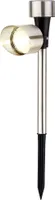 LED Solar Außenleuchte 23cm Edelstahl Warmweiß