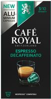Café Royal Espresso Decaffeinato 10 Nespresso® komp. Kapseln