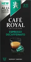 Café Royal Espresso Decaffeinato 10 Nespresso® komp. Kapseln