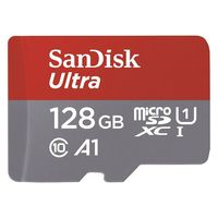 Sandisk Ultra Speicherkarte 128 GB MicroSDXC Klasse 10 UHS-I