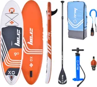 ZRAY SUP X0 Stand Up Paddle Board kompletny zestaw pomarańczowy 275x76x15 cm