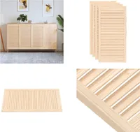 vidaXL Šatníkové dvere žalúziový dizajn 4 ks 99,3x49,4 cm masív - šatníkové dvere - šatníkové dvere - šatníkové dvere - žalúziové panely