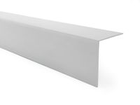 QUEST PVC PVC Winkelprofil, Selbstklebend Kantenschutz, Eckenschutz, grau, 15x15mm, 200m