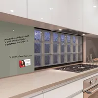 Šedá paynova skleněná magnetická tabule pro děti Smatab® 40 × 60 cm