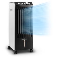oneConcept Ochladzovač vzduchu 3v1, zvlhčovač, ventilátor, mobilný, 65W, 360m³/h