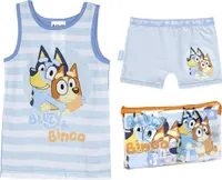 Bluey Schlafanzug Kinder Pyjama Set & Nachtwäsche aus 100?% Baumwolle mit Tasche 4 Jahre