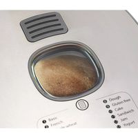 Morphy Richards Home Bake, predvoľba času spustenia, okienko, 600 W, sivá, biela