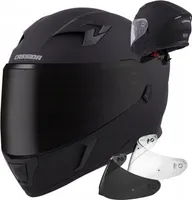 Cassida Integralhelm 3.0 Matt Schwarz XL (61 - 62cm) + Black Visier